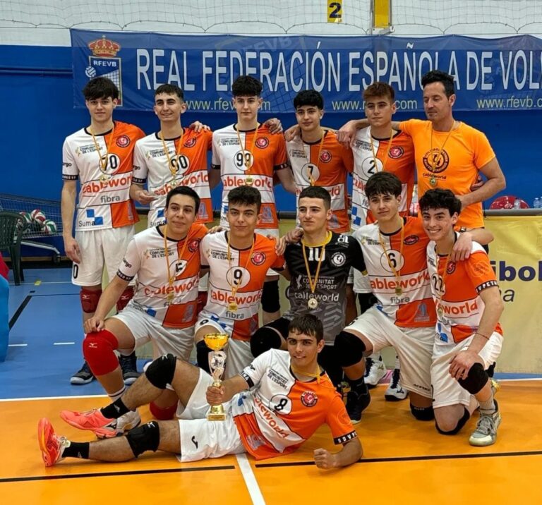Santo Domingo Voleibol Petrer gana el autonómico juvenil y un billete para el Nacional