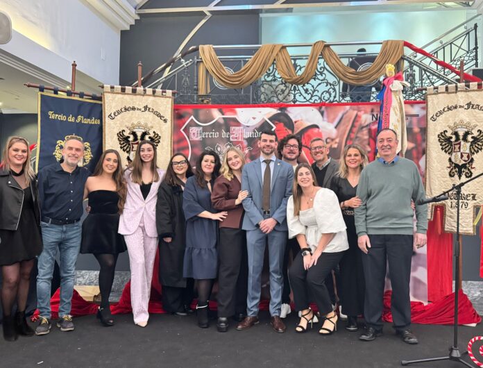 Directiva de la comparsa Tercio de Flandes