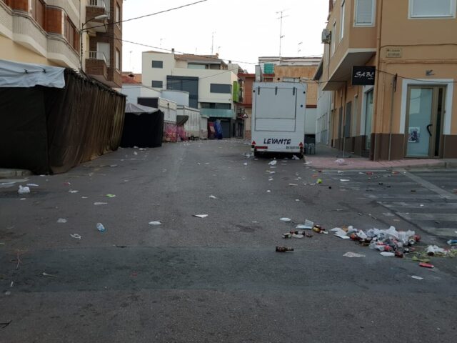 limpieza fiestas